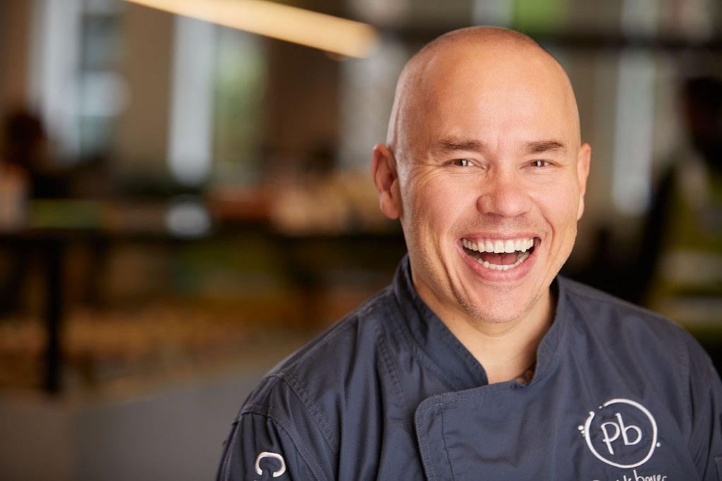 Professional headshots can be laughing or smiling for a great mood and feel